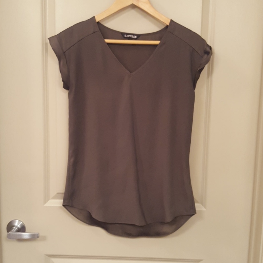 Olive Green Express Blouse